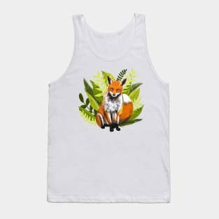 Fox Among the Leaves Tank Top